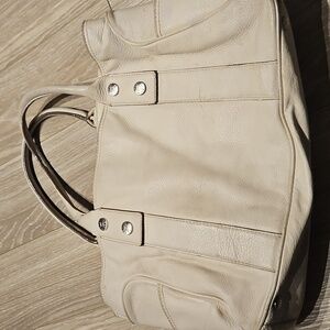 Michael by Michael Kors vintage cream handbag used condition sold as is